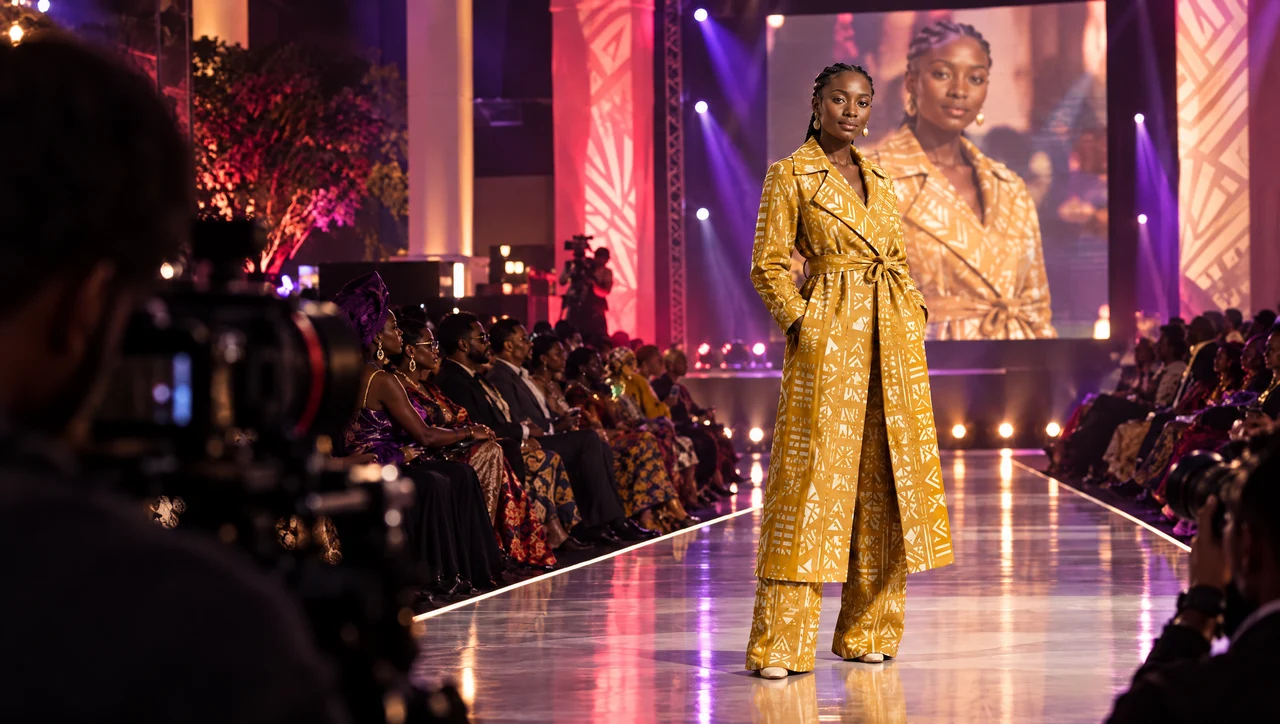 Mise en scène illustrative : Kolwezi Fashion Week