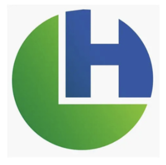 Logo partenaire H bleu et vert